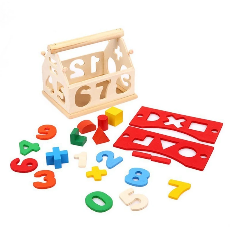 

Montessori Toy for Kid’s Sensory Development Problem Solving Math Toy