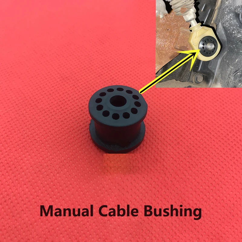 Gearbox Linkage Cable Bushing Repair Kit AT MT Pull Head gear shifter Lever Wearable For Ford Focus MK2 2006 2008 Fiesta 2007