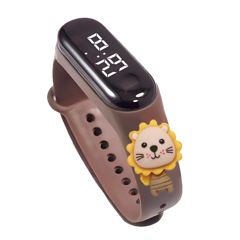 Kids' Favorite Animal-Themed Electronic Digital Watches - Fun Birthday Gift