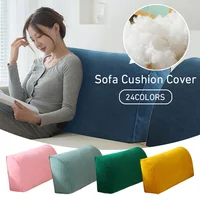 Bed Triangular Cushion Chair Bedside Living Room Single Double Trio Combination Office Chair Reading Pillow Household Decor 1