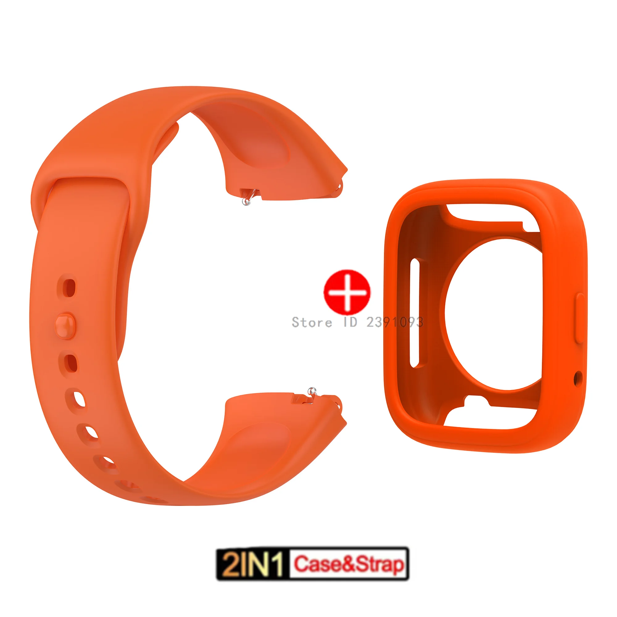 Premium Silicone Strap for Xiaomi Redmi Watch 3 - Official Replacement Wristband