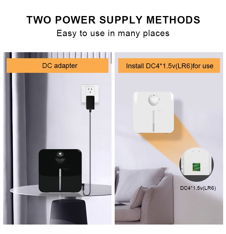 Large Area Commercial Aroma Diffuser - Wall-Mounted Scent Machine