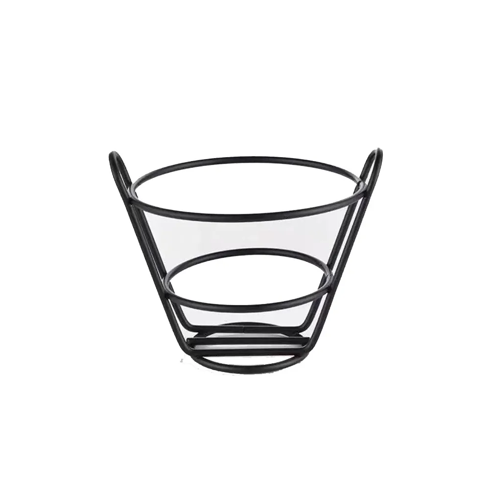 

French Fries Basket Portable Stainless Steel Chips Mini Frying Basket Strainer Fryer Kitchen Cooking Basket Kitchen Tool