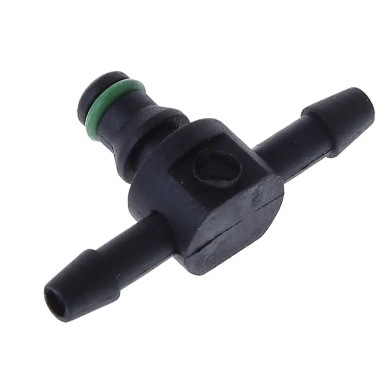 Hose Coupler 10-100 Pcs T Type Connector Pipe Hose Joiner Tube Fuel For Bosch 110 Series Injector Disel Common Rail Injector Parts Plastic
