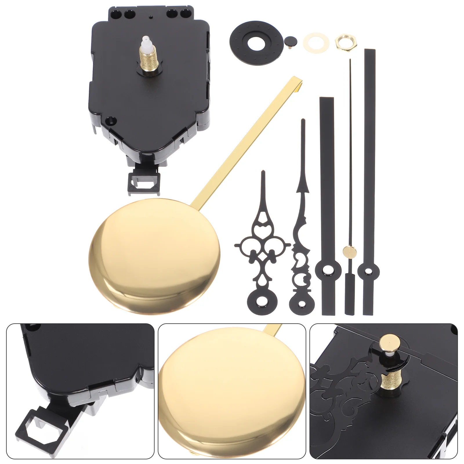 

1 Set Clock Mechanism Plastic Wall Clock Part Diy Clock Mechanism Supply