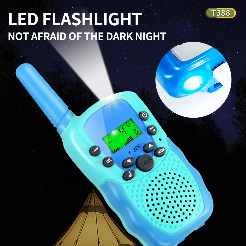 Walkie Talkie Children Toy 3KM Long Range Wireless Interphone Parent-Child Interaction Intercom Communication Toys For Kids Gift - 3