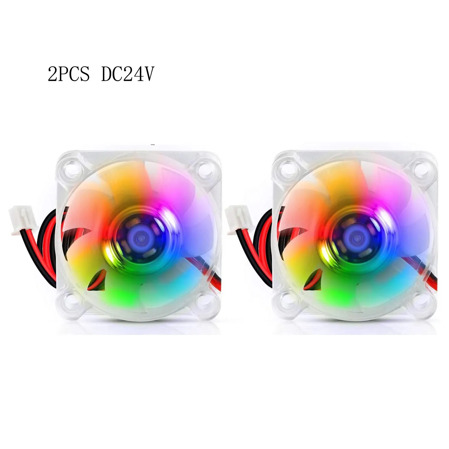 WINSINN Ventola 40mm 24V Per Ender 3 E CR-10 - Aggiornamento Silenzioso Con Doppio Cuscinetto