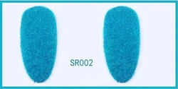 Winter Nail Velvet Powder - Fluffy Glitter Dust for DIY Nail Art (22 Colors, 10g) (SR002 Sky Blue)