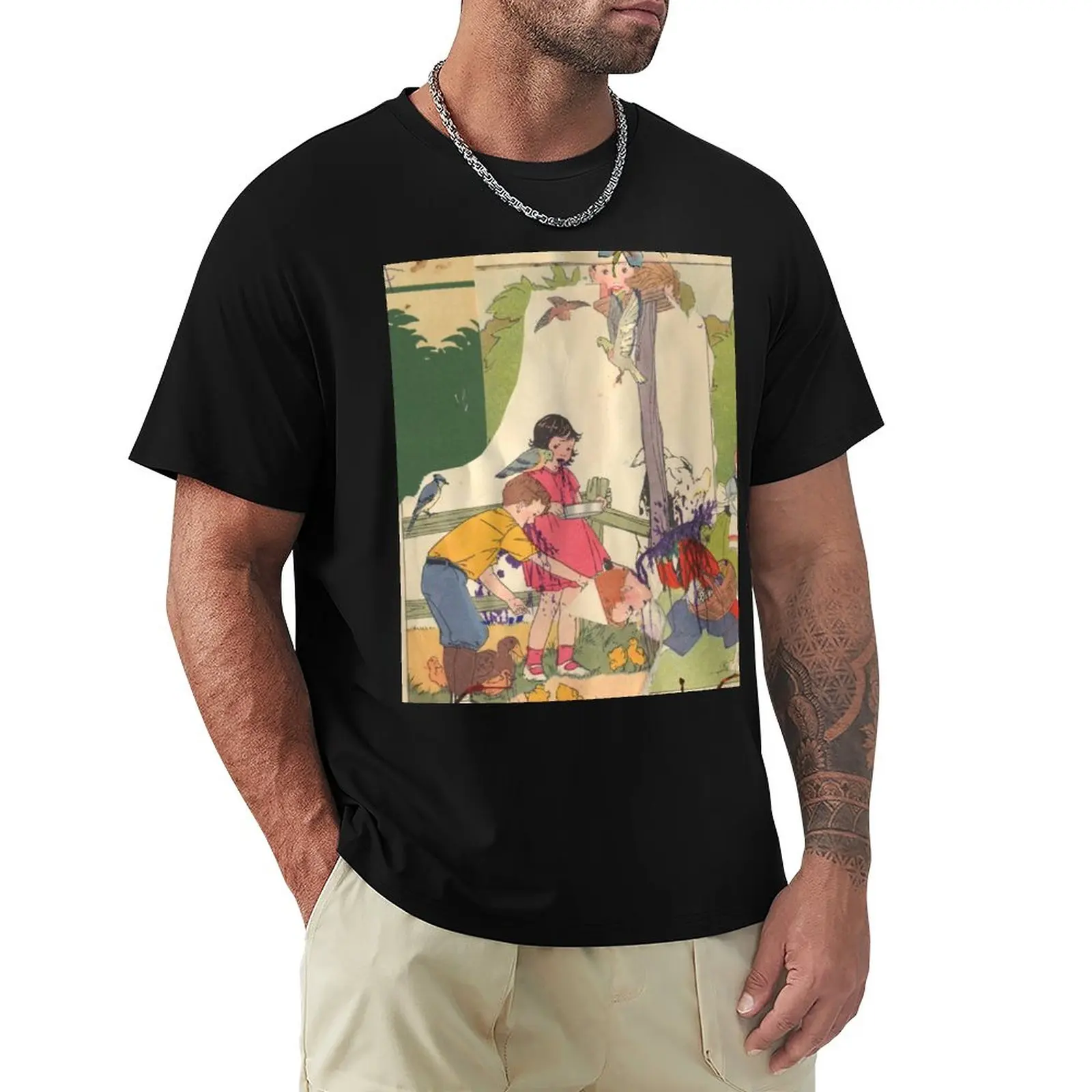 

Animal Collective - Feels T-Shirt Tee shirt korean fashion animal print shirt for boys vintage clothes t shirts for men