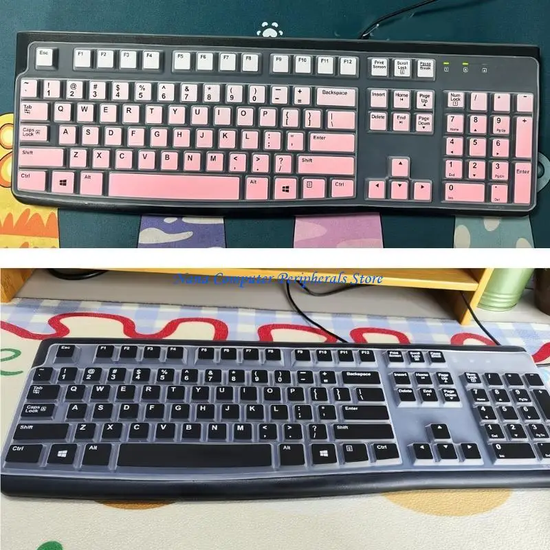 Waterproof Silicone Ergonomic Keyboard Protector Skin Replacement