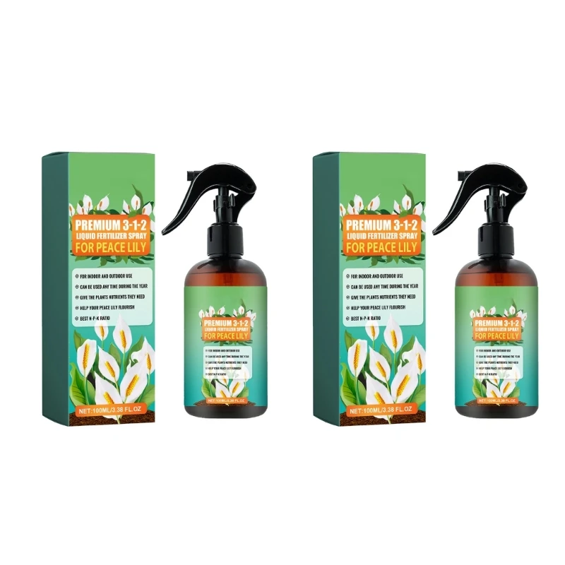 

Professional Flower Misting Fertilizers Misting Concentrate for Health Leaf Growth Nutrients for Gardening 100ml 090C