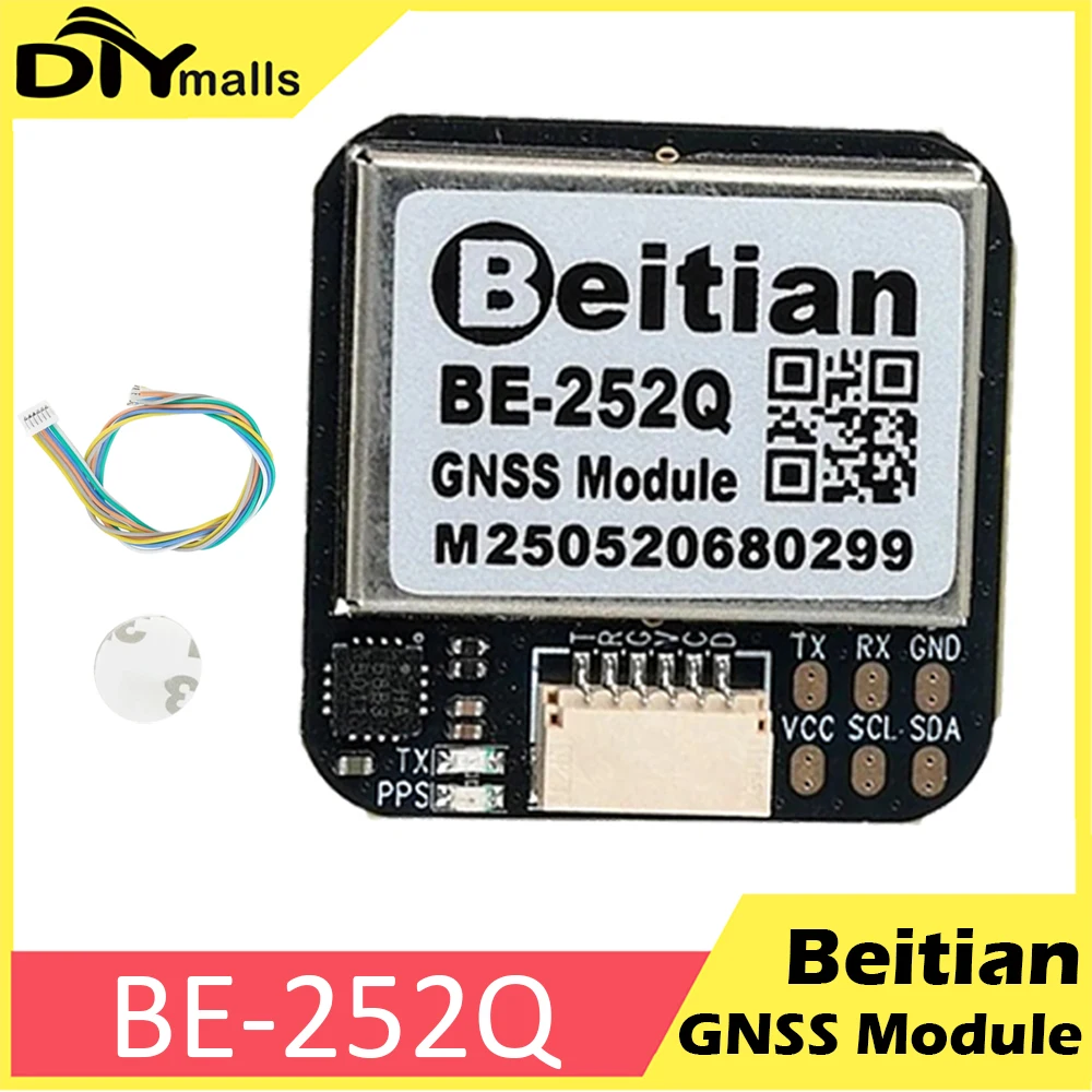 Module GPS Beitian BE-252Q UBX-M10050 pour Drone FPV RC