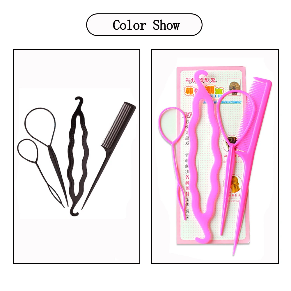 Hair Accessories Tool Styling Braidneedle Tools Ponytail Girlstail Braiding  Appliances Topsy Maker - AliExpress