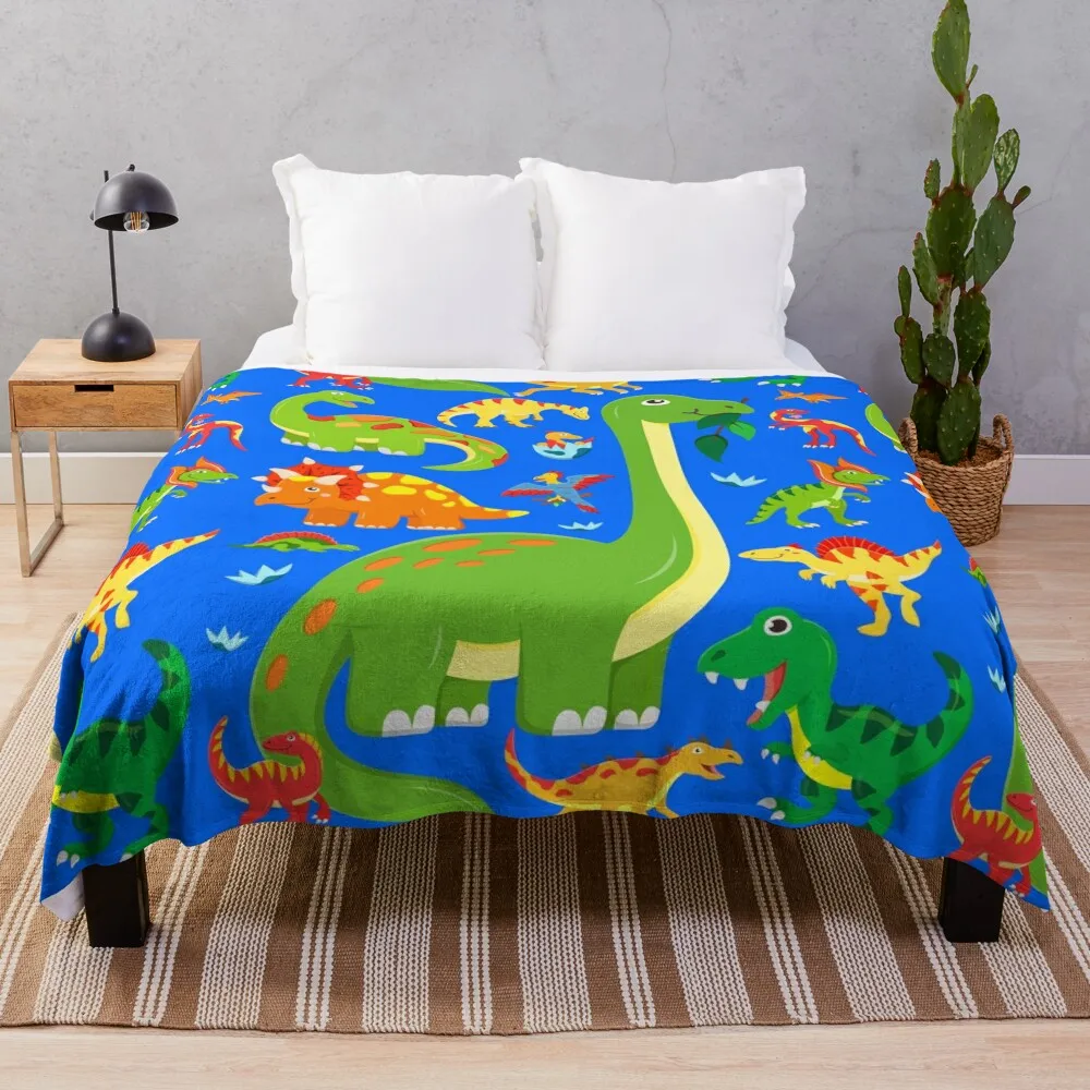 

Dinosaurs Kids Toddlers Dinos Throw Blanket Luxury Thicken Soft Plush Plaid for sofa cosplay anime Sofa Quilt Blankets