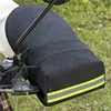Motorcycle Handlebar Muffs Summer Airy 3D PU Waterproof Sun Protection Gloves With Reflective Strip Design Motorcycle Gloves 2