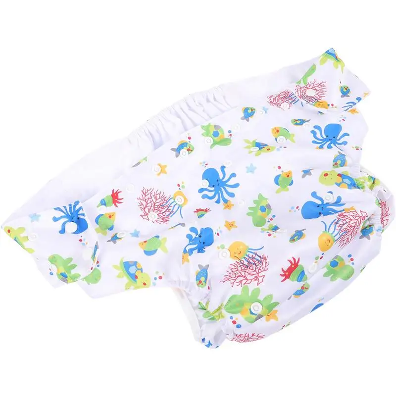 Adult Washable Diapers for Incontinence Reusable Men Nappies Breathable Inserts Overnight Polyester Baby Adults 5