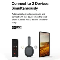 Baseus Wireless Headphones Bluetooth 5.3 HIFI Level Earphone 40mm Driver Foldable Over Ear Headsets 70H Playtime Spatial Audio - Image 5