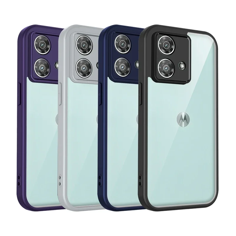 Clear Silicone Shockproof Phone Case with TPU Bumper