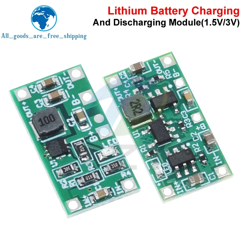 AA/AAA 건전지 리튬 배터리로 개조 3V-4.2V 충전 및 방전 시 1.5V 감소 장난감 리모컨 마우스 개조