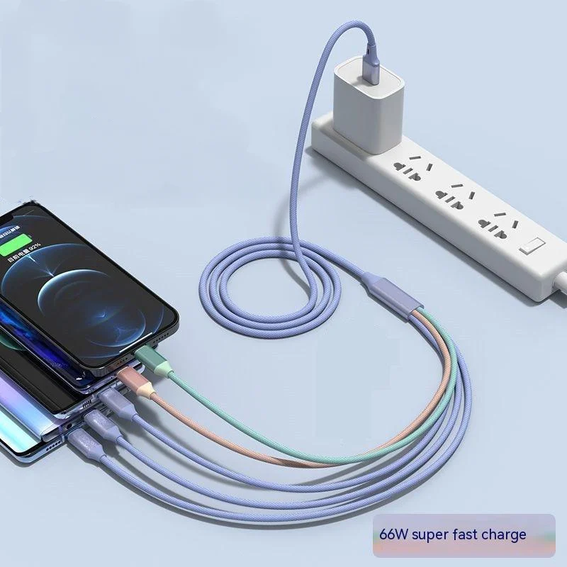 

5 в 1 мульти USB C кабель Micro Usb к Type C кабель несколько Usb зарядный шнур зарядный провод для Samsung Xiaomi Realme Google