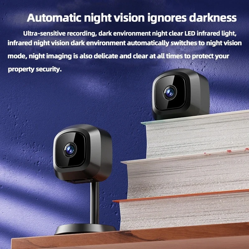 5MP Mini Camera Built-in Battery WiFi Human Detection Small Recorder Smart Home Security Protection Video Surveillance O-KAM APP 2