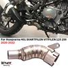 For KTM390 KTM250 DUKE 390 Adventure 2020 2021 Motorcycle Exhaust Escape Moto Pipe Middle Link Pipe Connect Original Muffler