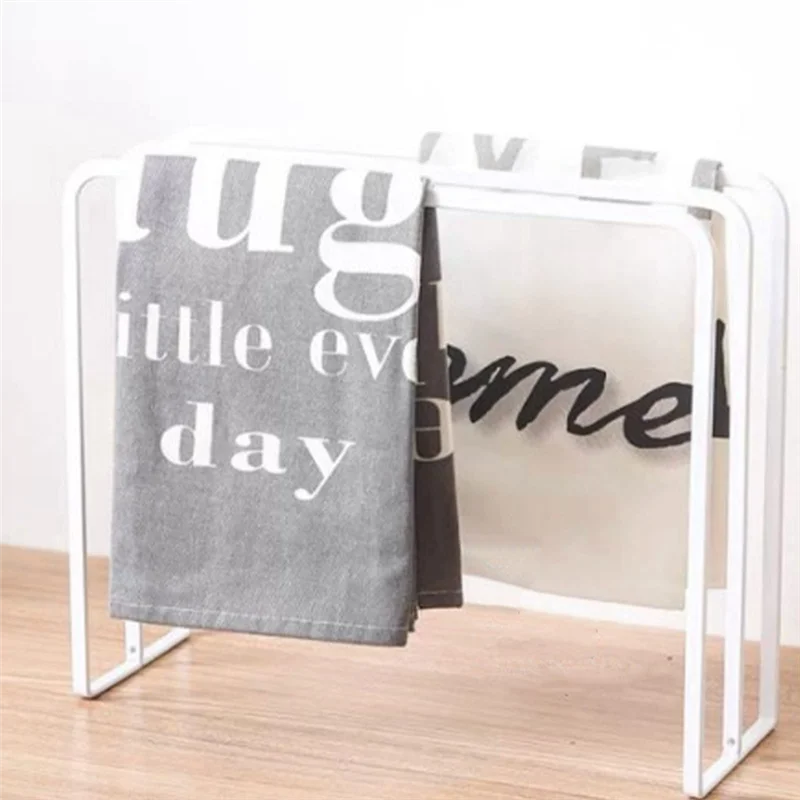 Hot Selling-Kitchen Countertop Dish Towel Drying Rack Vertical Dish Towel Support Hand Towel Support Small Towel Drying Rack,Kit 4