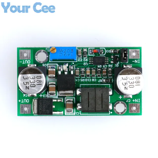 Module Booster XL6009 Réglable 4,5-32V Vers 5-35V – Convertisseur DC-DC 4A | Faible Ondulation | Pour Batteries Et Alimentations DIY