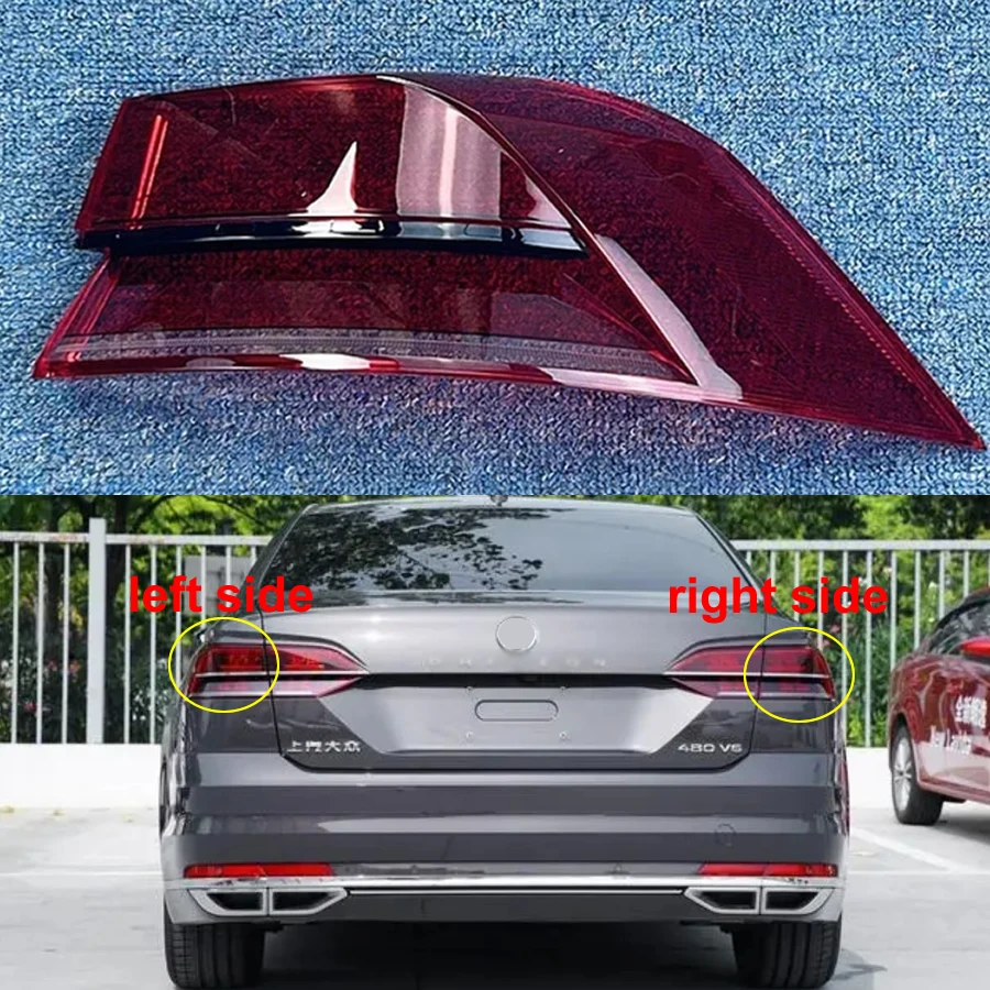 

For Volkswagen VW Phideon 2016 2017 2018 2019 Outer Tail Lamp Cover Brake Lights Shell Replace The Original Lampshade