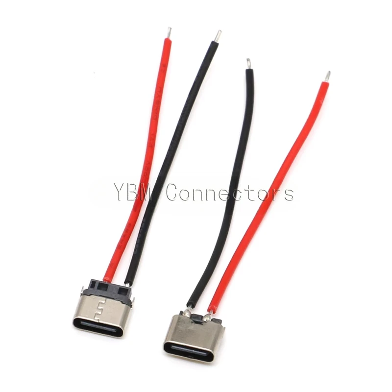 5Pcs USB TYPE-C 블록 2P 용접 라인 방수 테이프 유형 C 전용 충전식 포트 헤드 TYC 전기 면도기