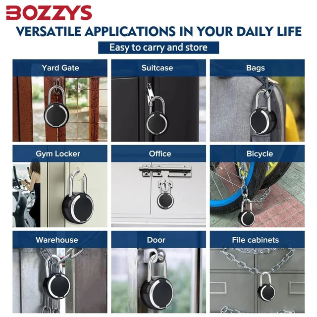 BOZZYS Tuya Fingerprint Lock: Advanced Security for Your Smart Home