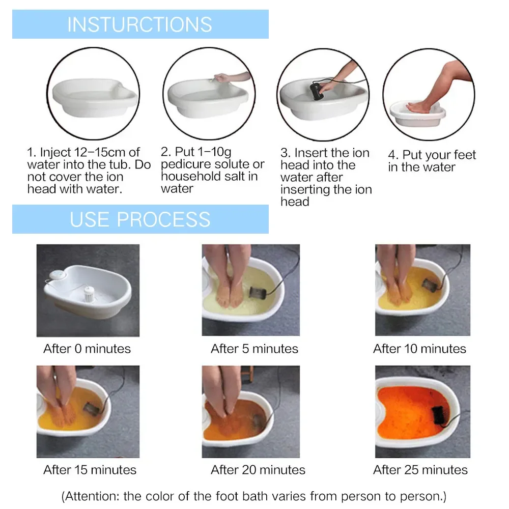 イオンフットバスデトックス 足用イオン解毒マシン Detoxifi SPA