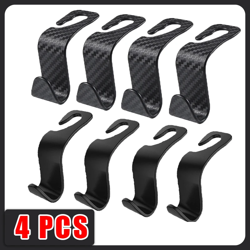 

Car Seat Back Hook Universal Hanger Holder Storage Portable for Car Bag Purse Cloth Decoration Auto Accessories Interior