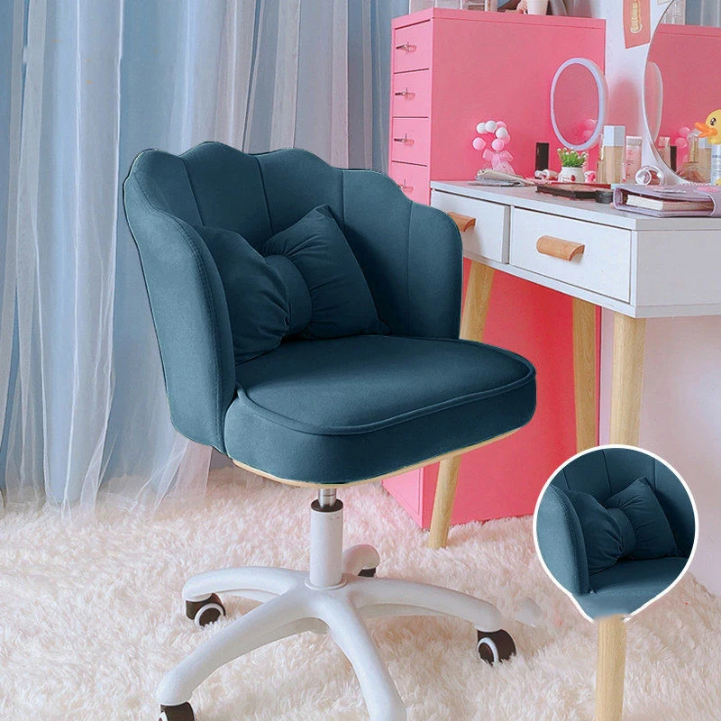 Designer casa computador cadeira de couro quarto vaidade vestir cadeiras 360  elevador rotativo simples chaise jogos móveis escritório - AliExpress