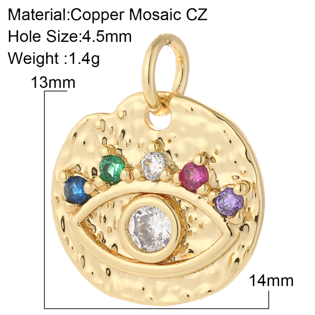 Blue Eye of Horus Designer Jewelry Charms Snake Eagle Pendant Charms for Jewelry Making Diy Earrings Bracelet Necklace