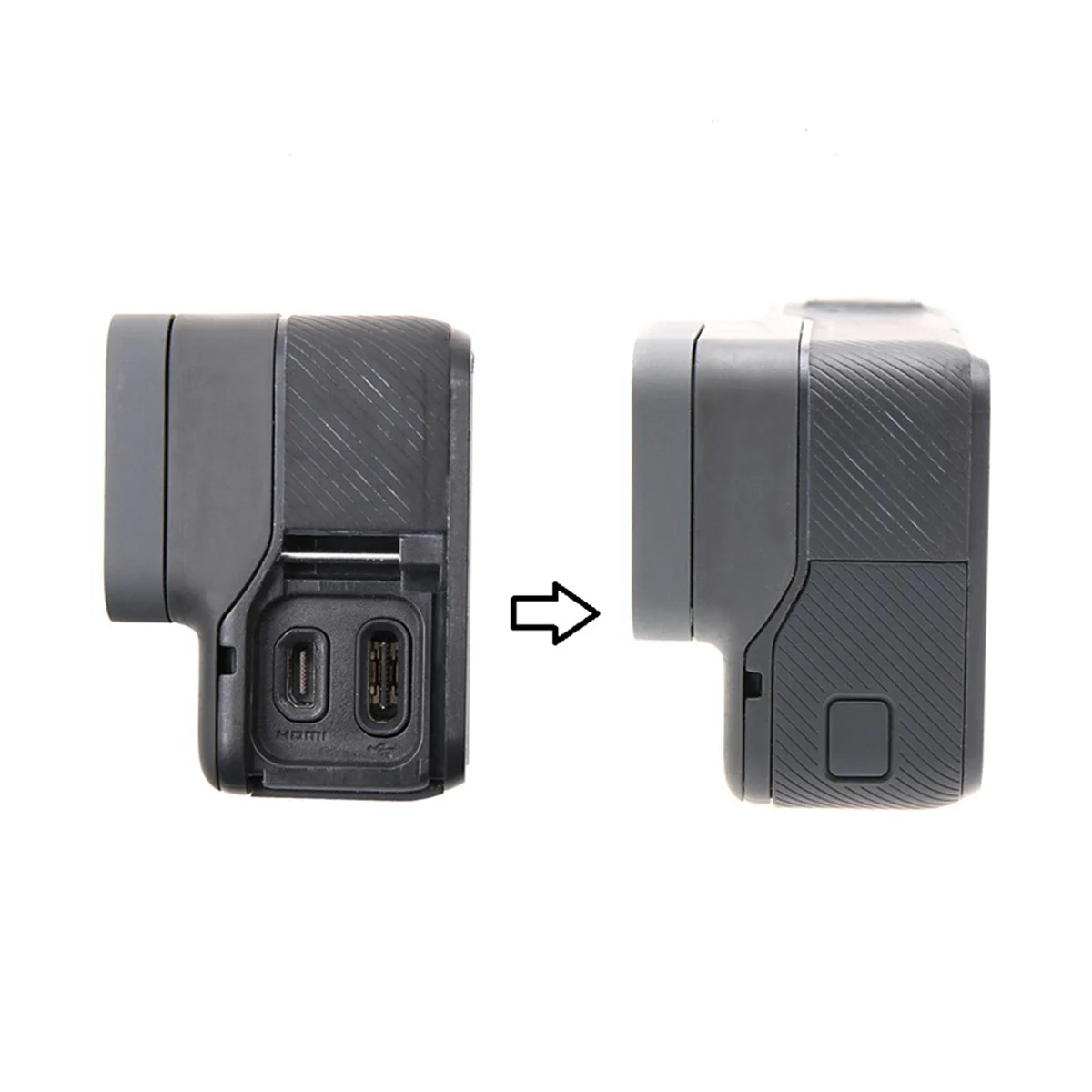ü ̵ ¦ USB-C, ̴ HDMI Ʈ, ̵ Ŀ  ǰ, GoPro HERO5 HERO6 Hero 5 6  ׼