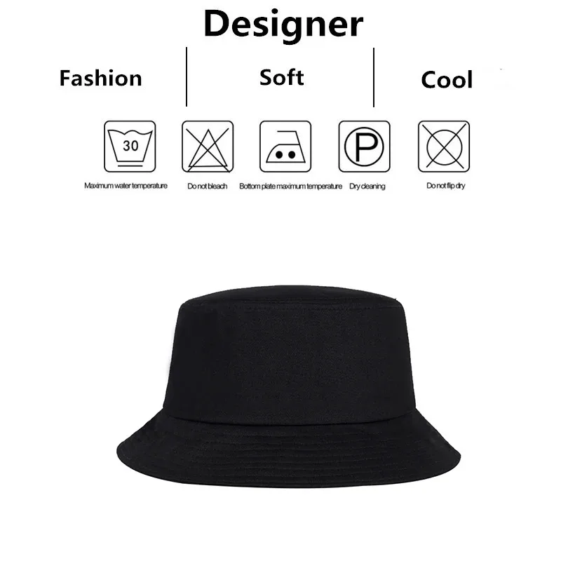 Unisex Solid Color Light Plate Personality Bucket Hats Fishermen Caps Outdoor Casual Cap Sunscreen Hat fisherman hat