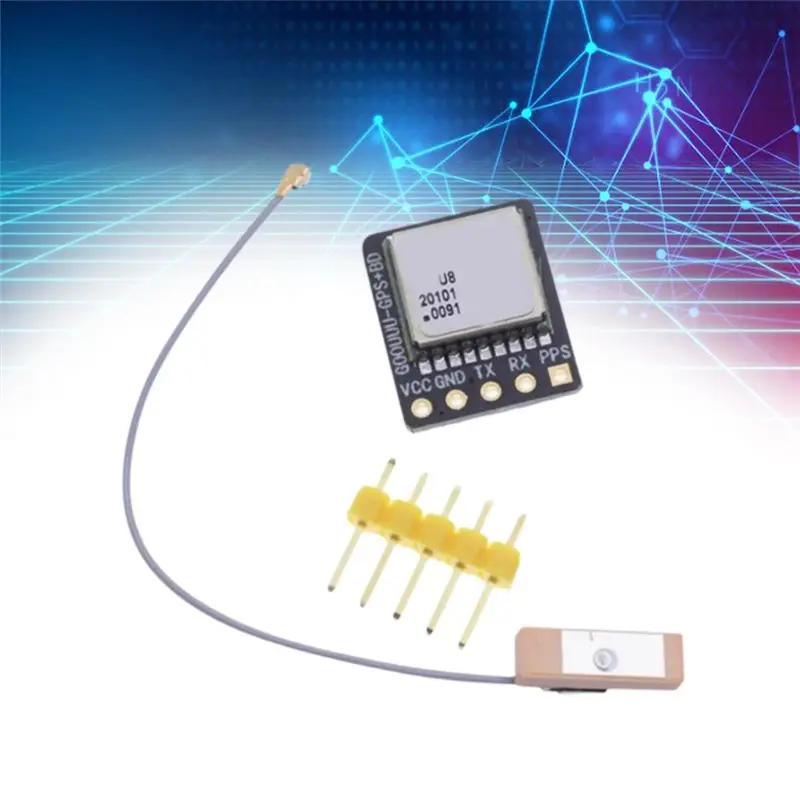 최고의 선택 위성 위치 탐색 시스템 U8 GPS+ BDS 듀얼 모드 모듈+ 안테나 비행 제어 교체 유닛 (NE용)