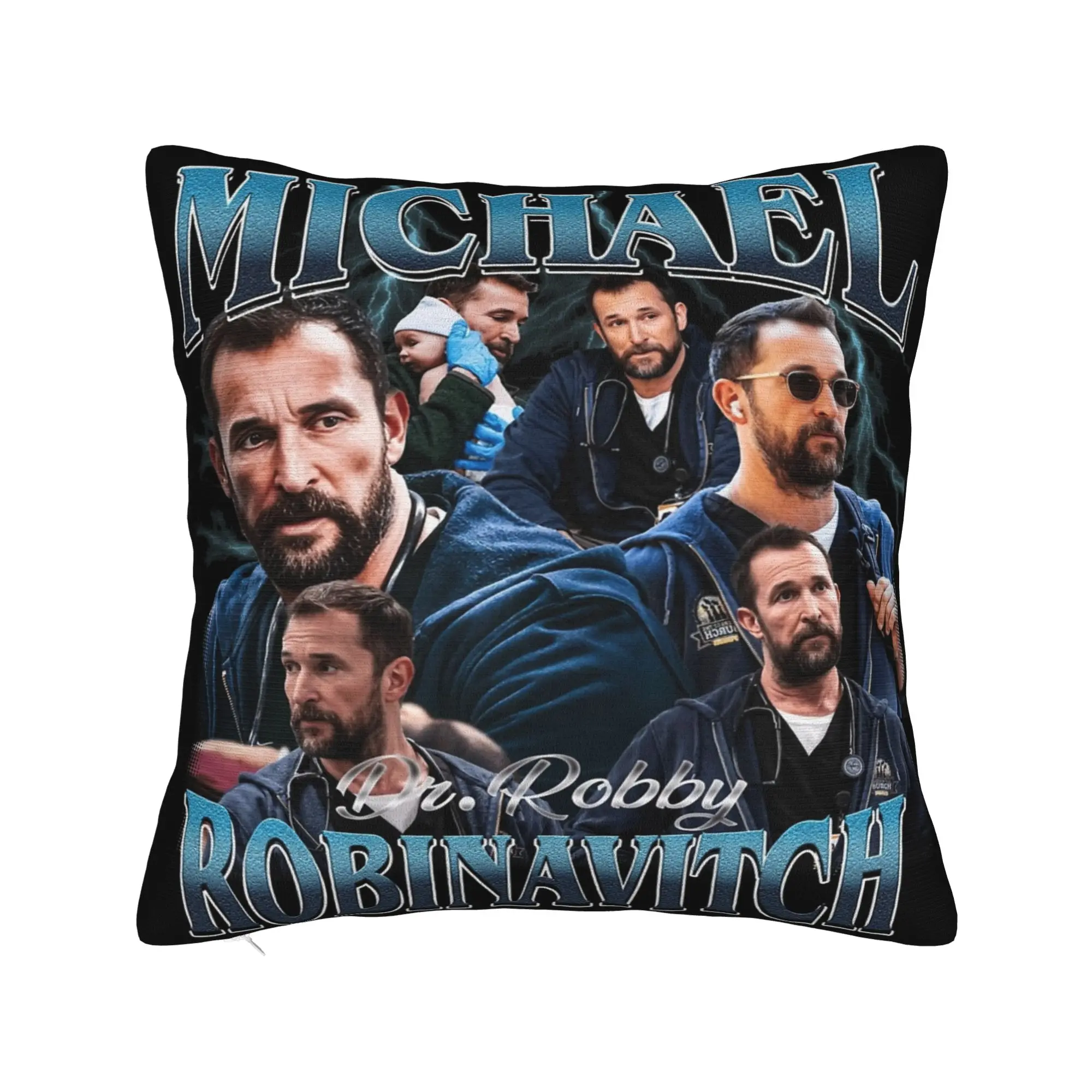 Decorative Multicolor Square Throw Pillow Cover - The Pitt Merch Home Collection