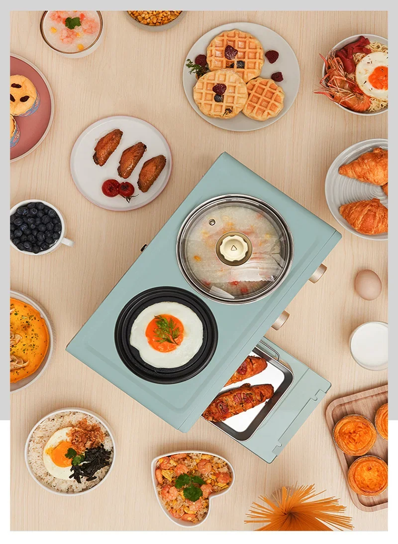 4 In 1 Automatic Multifunctional Breakfast Machine Cook Set 3