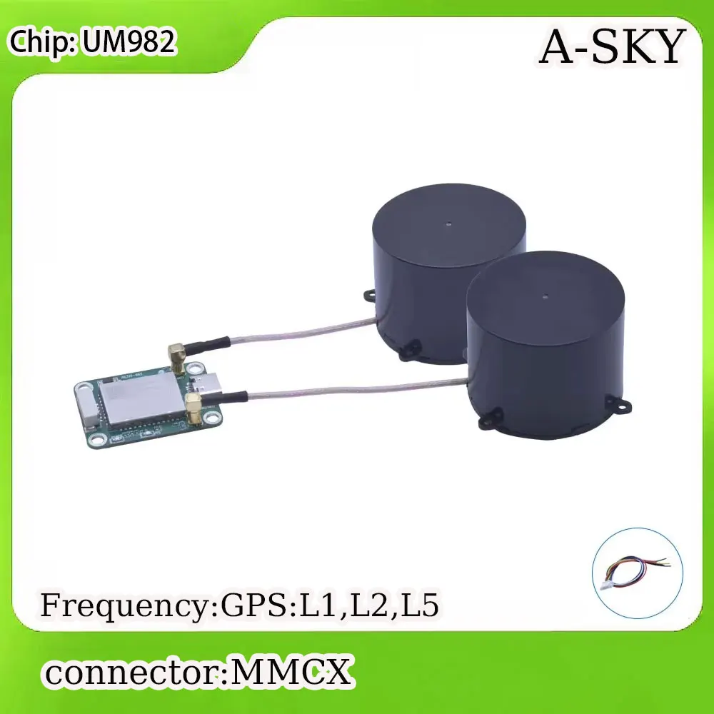 Kit radio UM982 GPS RTK centimétrique AK316-AK711