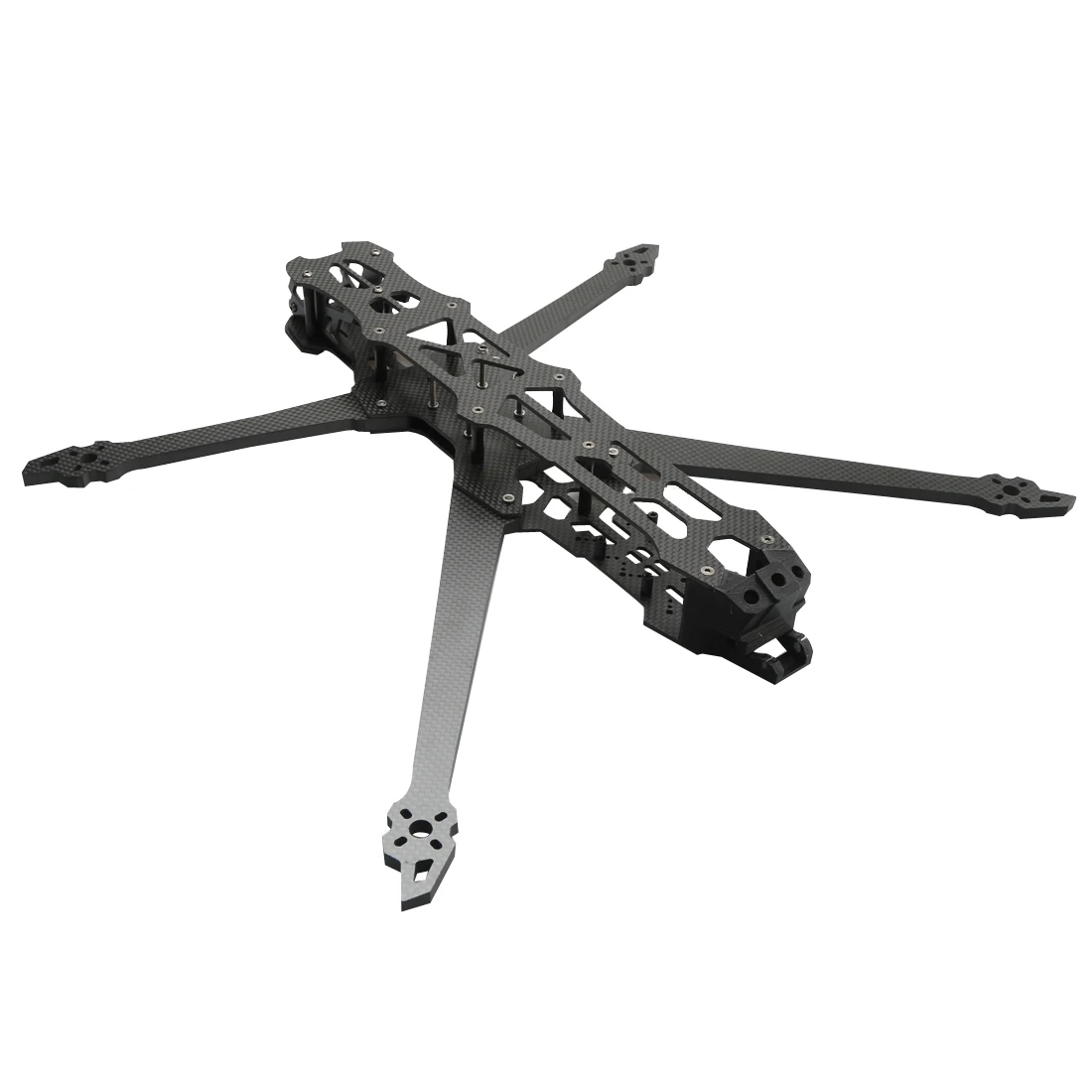 Châssis Drone FPV 10/13/15 pouces Fibre Carbone 7mm Bras Renforcé
