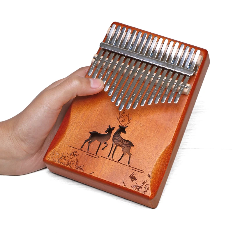 Lydezy Portable 17-Key Thumb Piano Kit - Perfect Gift