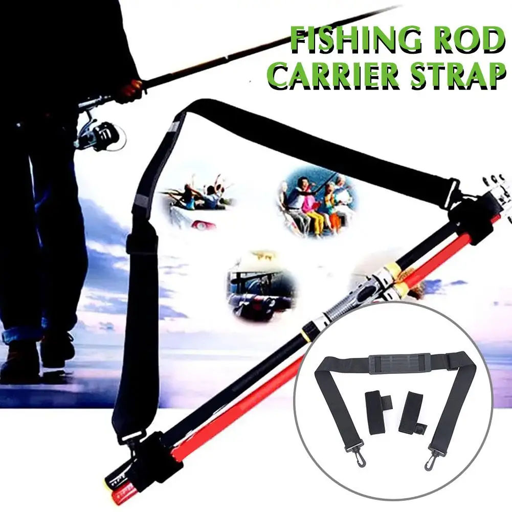 Multi Functional Fishing Rod Strap Sub Bundle Rod Strap Accessories Durable Comfortable Fishing Gear Wear Convenient Reliab O3W0 rod strap road sub tie rod strap fishing rod strap elastic strap fishing wrist strap fishing accessories fishing tools