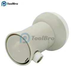 Ultra HD Universal Linear Converter KU - BAND Single LNB Satellite TV Receiver with 3D Support (Gery)