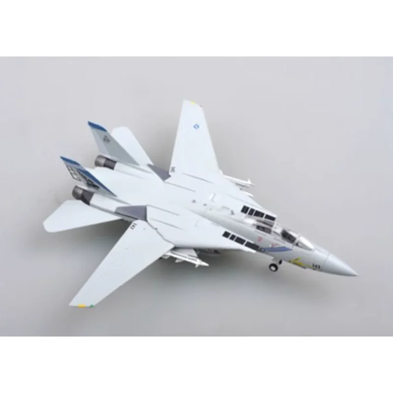 1/72 스케일 미국 해군 F-14B 남성형 고양이 전투기 VF143 구토하는 개 완성된 항공기 모델 수집용 장식 장난감