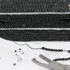 Natural Genuine Shungite Faceted Round Beads 2mm/3mm/4mm, Surface Not Bright ,For Jewelry Making Natural Gemstones DIY Necklace 1