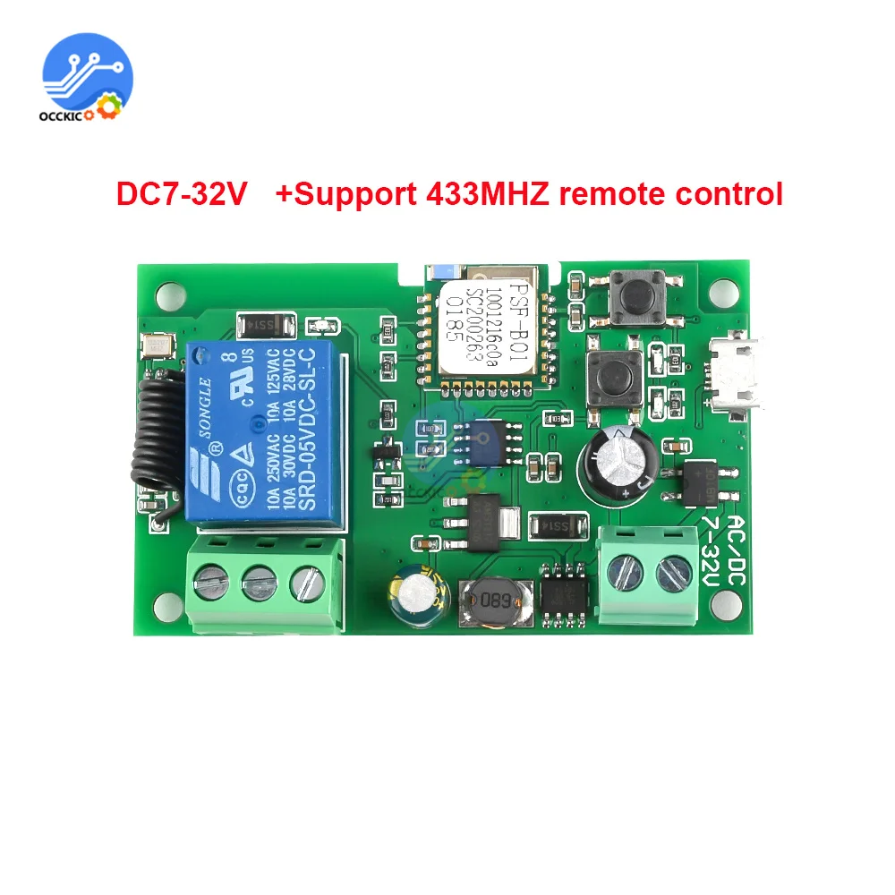 Smart WiFi Relay Module for Remote Home Automation Control
