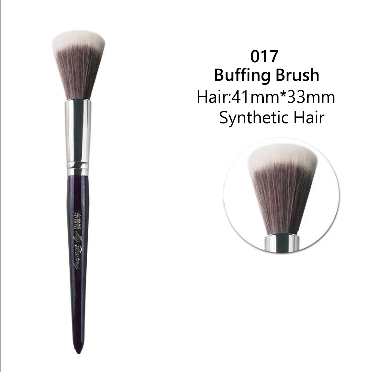 Deluxe Round Head Makeup Brush for Flawless Foundation and Blush Application
