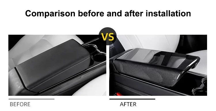 Für Tesla Modell 3 Y 2020-2023 Hinten Air Vent Outlet Abdeckung Zurück Auspuff Vent Schutzhülle Volle Abdeckung All Inclusive Anti Kick Auto Zubehör – Detail 12